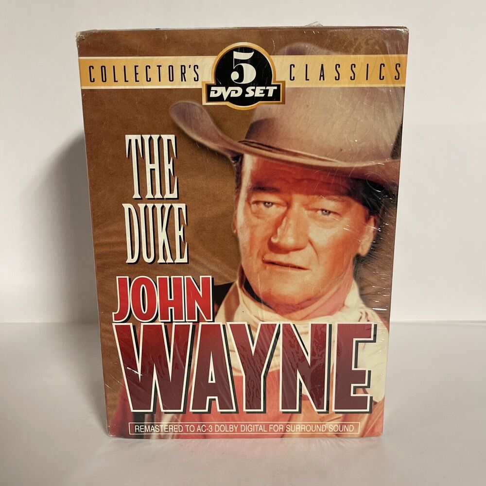 John Wayne - The Duke Collectors Classics 5 DVD Set - 5121 - Super Rare - Sealed